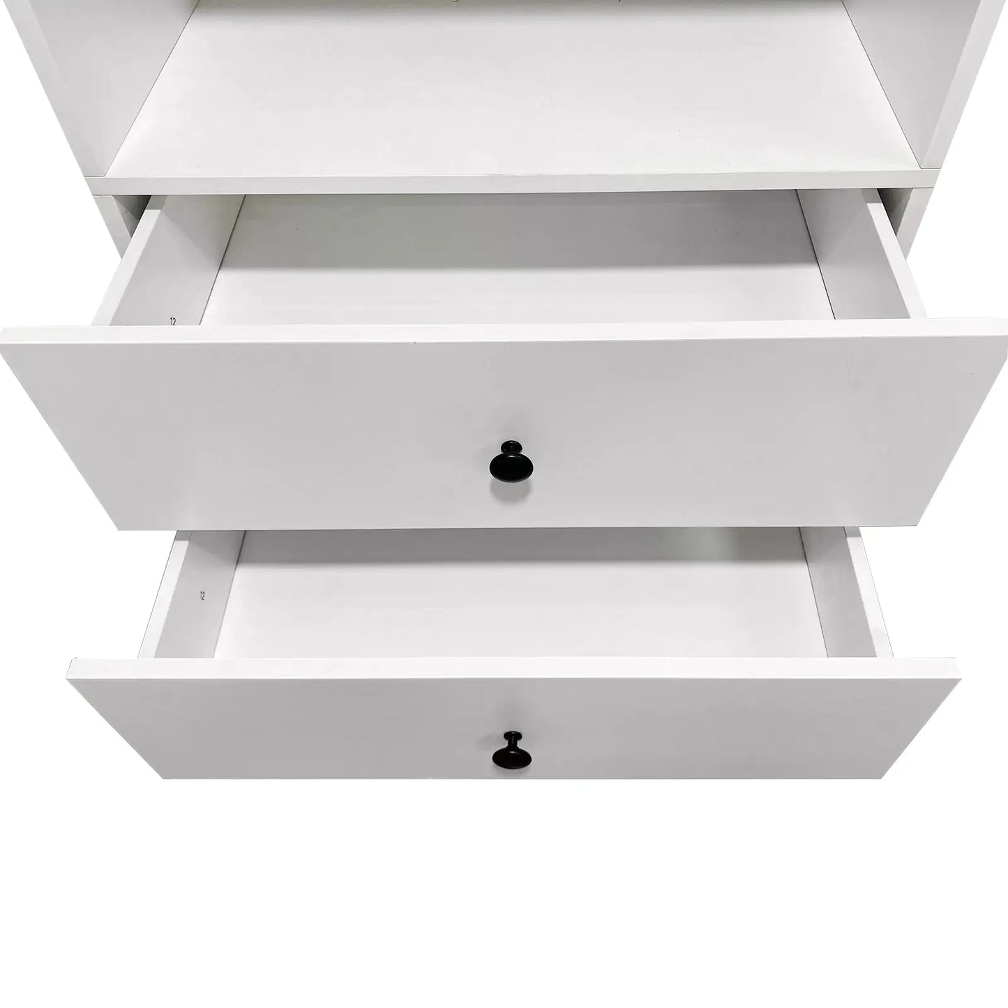 B2 Bathroom Shelves，Modular Wood Closet System Clothes Organizer, Closet System with 2 Closet Shelves, Closet Organizer System, Walk in Closet Organizers and Storage, Closet Systems for Walk in Closets, Closet(32" W x 16" D x 16" H)