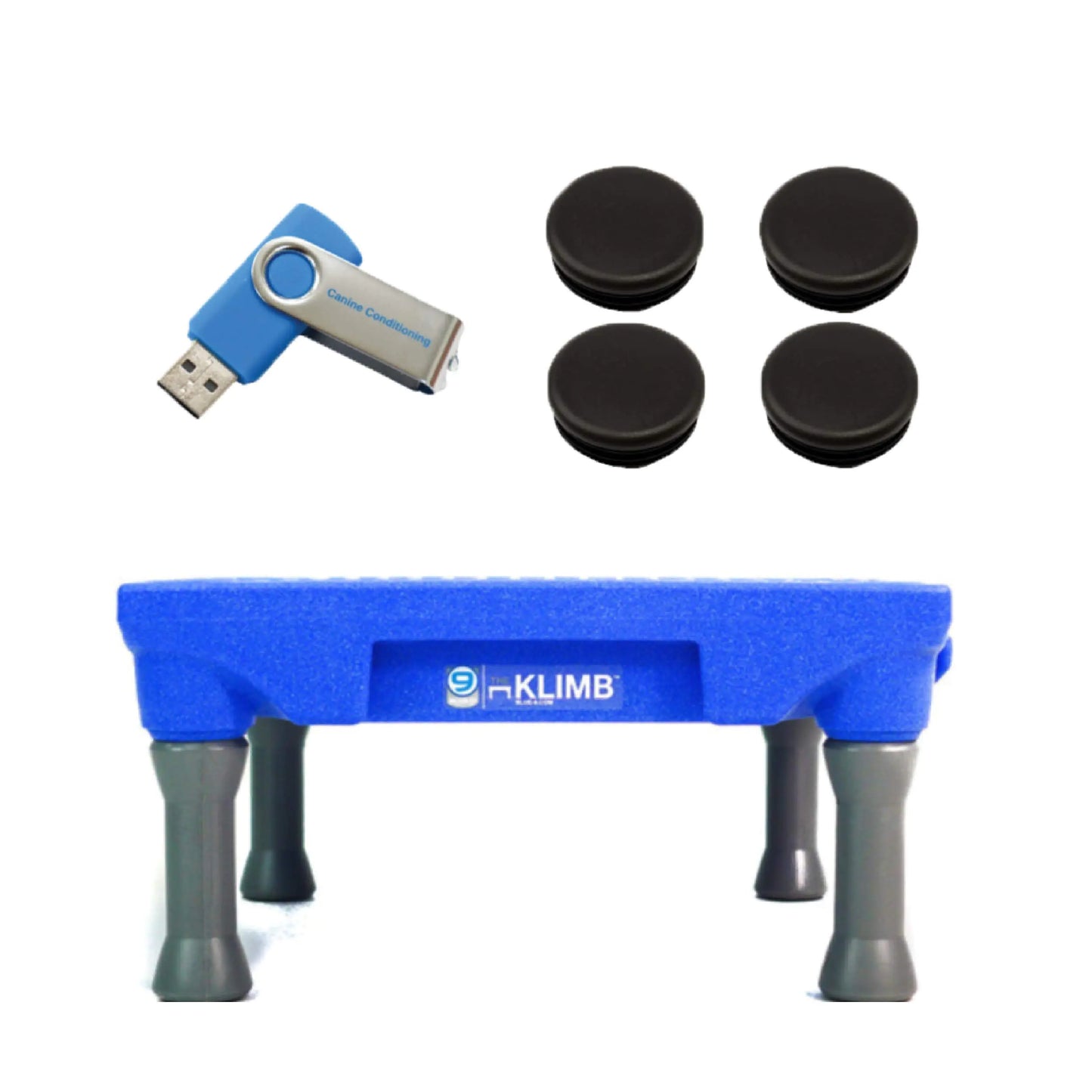 Blue-9 KLIMB Training Kit Professionally Designed Dog Platform and Accessories for Training and Agility and Accessories Blue